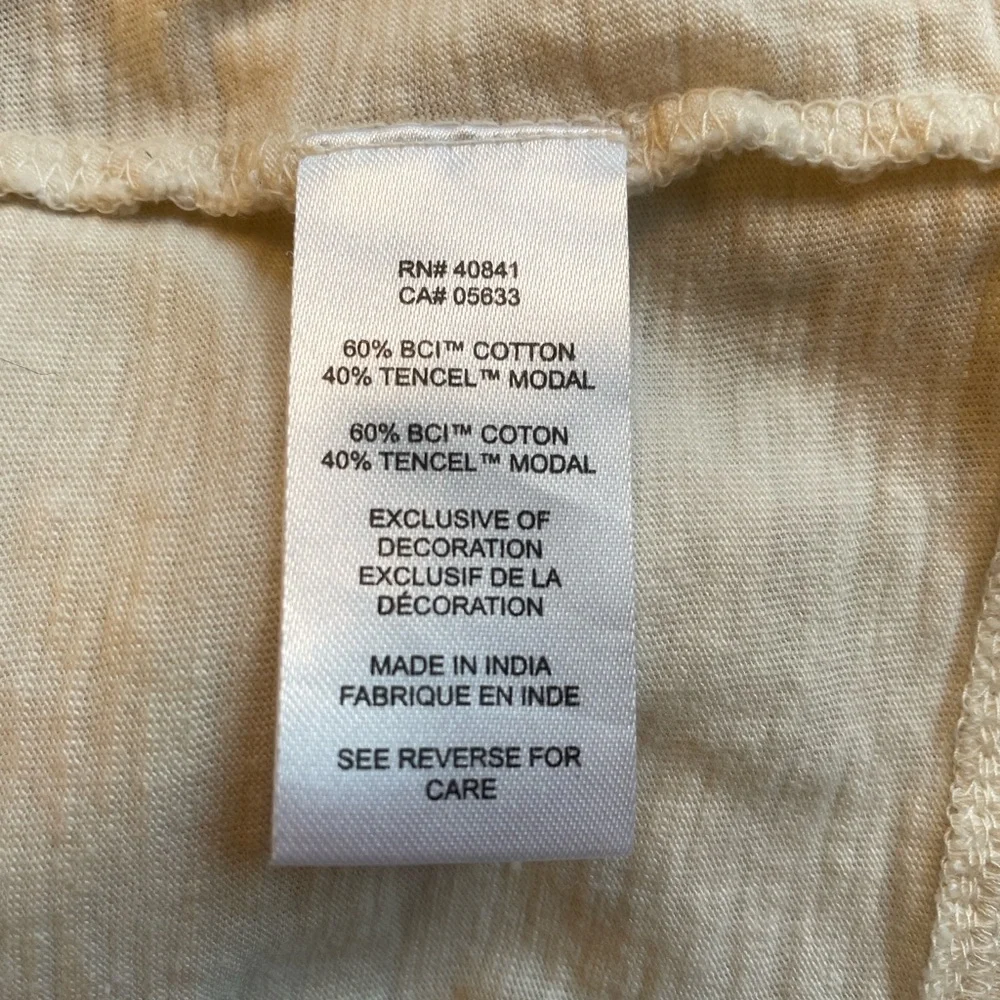 Aventura Cream Long Sleeve Top
